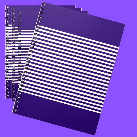 Streeppatroon | Modern Kleurrijk Notitieboek