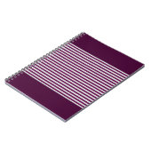 Streeppatroon | Modern Kleurrijk Notitieboek (Linkerzijde)