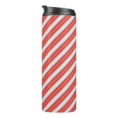 Streeppatroon van snoep thermosbeker (Geroteerd rechts)