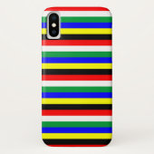 Streepstreeksymbool Zuid-Afrika Case-Mate iPhone Case (Achterkant)