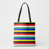 Streepstreeksymbool Zuid-Afrika Tote Bag (Voorkant)