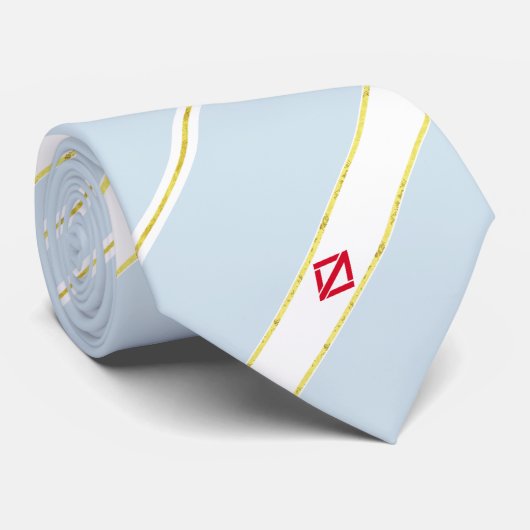 Streepvlag van Yokohama Stropdas (Opgerold)