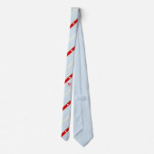 Streepvlag Zwitserland Stropdas (Achterkant)