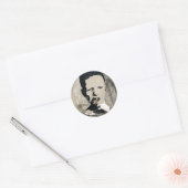 Street Art 2 Ronde Sticker (Envelop)
