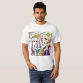 Street art bad boy t-shirt (Voorkant volledig)