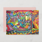 street art briefkaart (Voorkant / Achterkant)