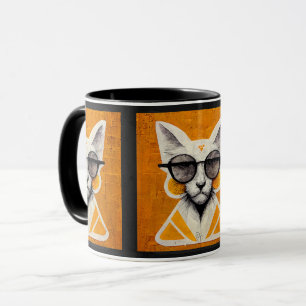 Street Art Cat Home Keuken Mokken