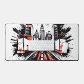street art desk mat (Keyboard & Muis)
