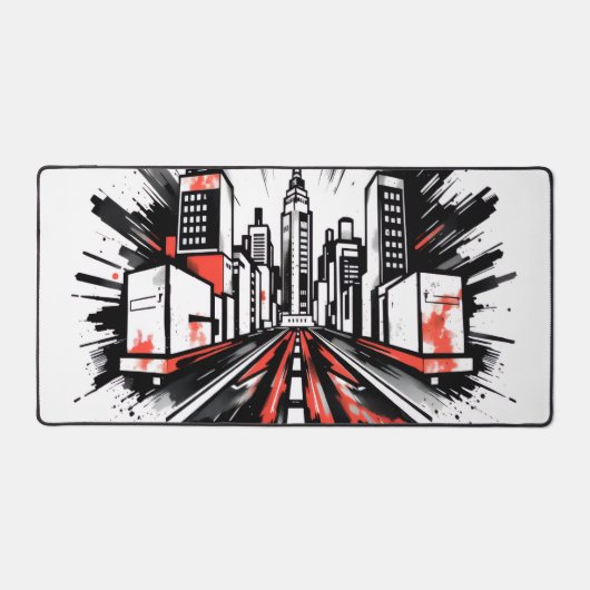 street art desk mat (Voorkant)