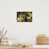 Street Art Graffiti Digbeth Birmingham Verenigd Ko Poster (Keuken)