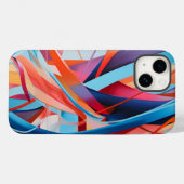 Street Art Graffiti iPhone Case 14 (Achterkant (horizontaal))