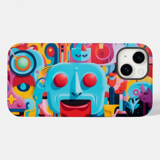 Street Art Graffiti iPhone Case 5 (Achterkant (horizontaal))