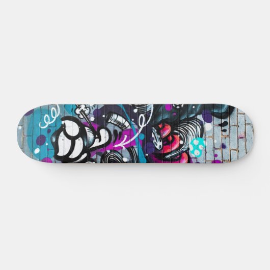 Street Art Graffiti Skateboard (Horizontaal)