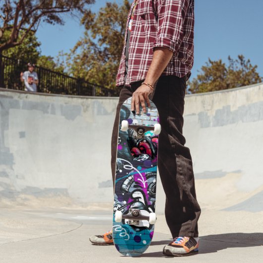 Street Art Graffiti Skateboard (Buiten 2)