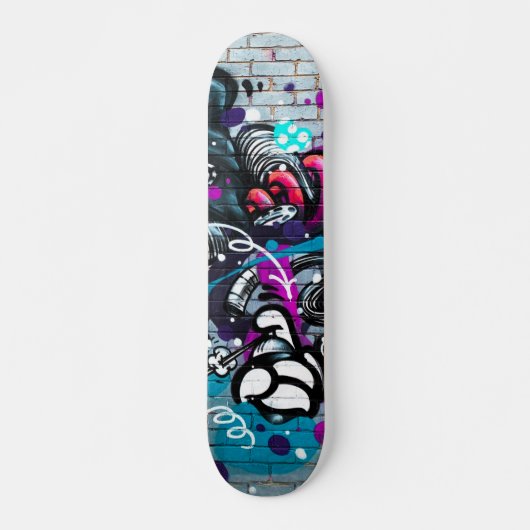 Street Art Graffiti Skateboard (Voorkant)