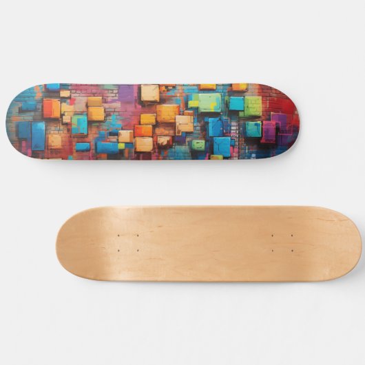 Street Art Graffiti Skateboard 21 (Horizontaal)