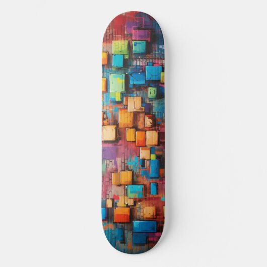 Street Art Graffiti Skateboard 21 (Voorkant)