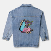 Street Art Graffiti Urban Denim Jacket (Achterkant)