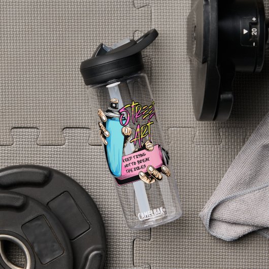 Street Art Graffiti Urban Waterfles (Sportschool (Gedraaid)  )