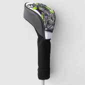 Street Art Hustle: De geldschieter Golfheadcover (Schuin)