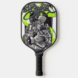 Street Art Hustle: De geldschieter Pickleball Paddle
