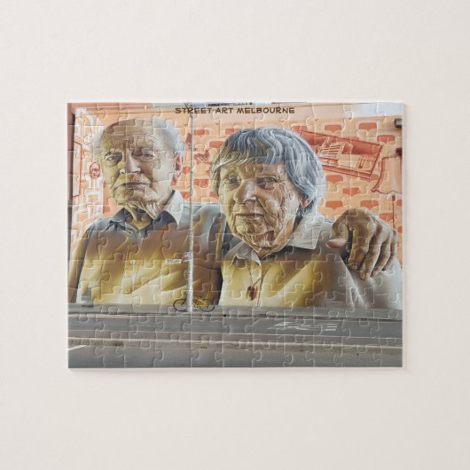 Street Art Melbourne Legpuzzel (Horizontaal)