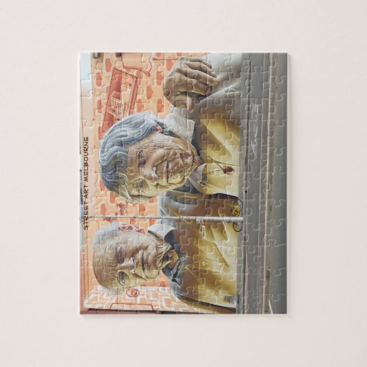 Street Art Melbourne Legpuzzel (Verticaal)