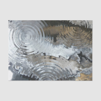 Street Art Rain Black Marmer Tissuepapier