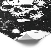 Street Art Skull Poster Design A26 (Hoek)