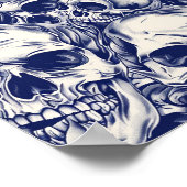 Street Art Skull Poster Design A27 (Hoek)