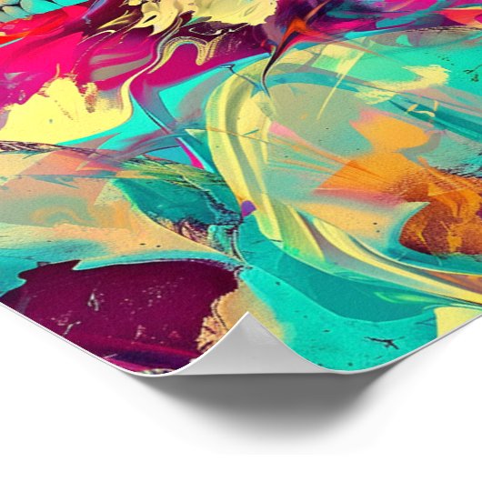 Street Art Skull Poster Design A37 (Hoek)