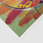 Street art tissuepapier (Detail)