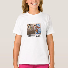 Street Art van Las Palmas Cartoon Fish T-shirt