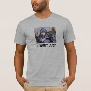 Street Art van Las Palmas Cartoon T-shirt