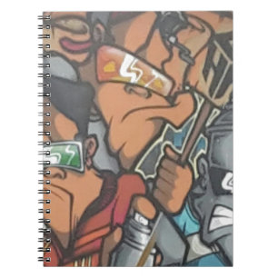 street artist notitieboek