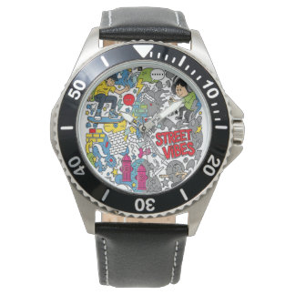 Street atmosphere horloge