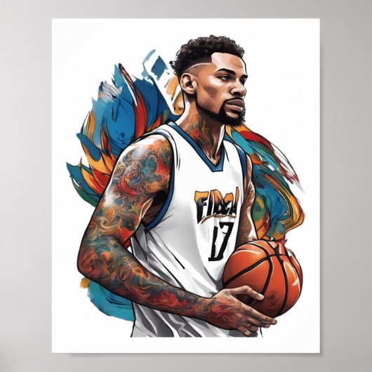 Street Basketball Poster (Voorkant)