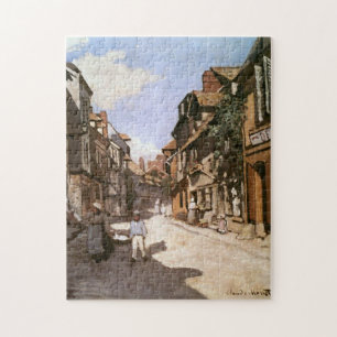 Street Bavolle Honfleur Claude Monet Fine Art Legpuzzel