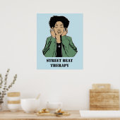 Street Beat Threrapy Poster (Keuken)