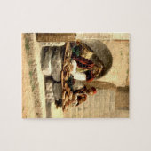  Street Bread Sellers Jerusalem Israel 1890 Legpuzzel (Horizontaal)