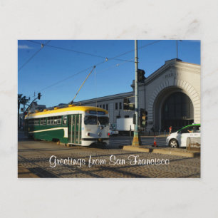 Street Car, Pier 1 Briefkaart
