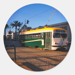 Street Car, Pier 1 Stickers