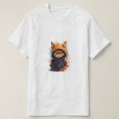 Street cat warrior oragen hodie  t-shirt (Design voorkant)
