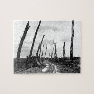 Street Corner in Poelcapelle Belgium 12/19/1918 Legpuzzel