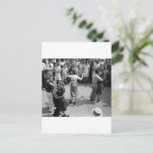 Street Dance, Crowley, Louisiana, jaren '30 Briefkaart (Staand voorkant)