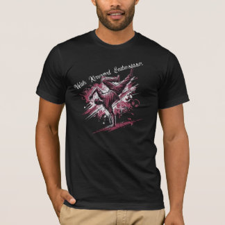 Street Dance & Music Vibes Typografie T-Shirt Graf