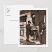 Street Doctor, 1876-77 (houtburytype) Briefkaart (Voorkant / Achterkant)