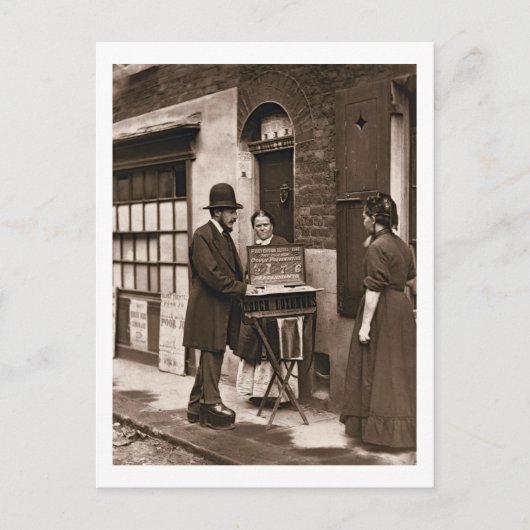 Street Doctor, 1876-77 (houtburytype) Briefkaart (Voorkant)