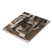 Street Doctor, 1876-77 (houtburytype) Tegeltje (Zijkant)