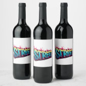 “Street Dreams” “City Speaks” “Urban Pulse” “Concr Wijn Etiket (Flessen)